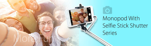 Monopod With Selfie Stick Shutter series